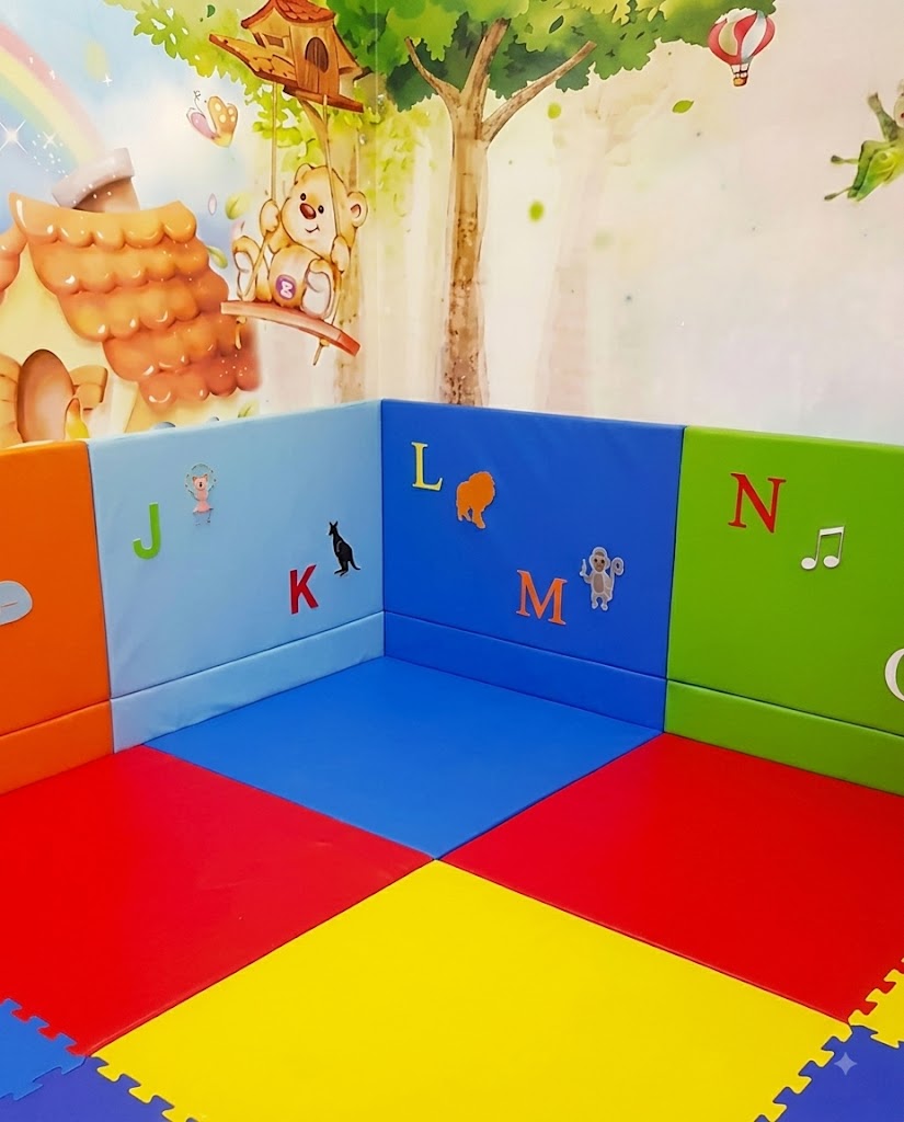 Moon Kids padded wall mats with alphabet
